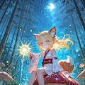 12枚）キノコと雨 3枚目