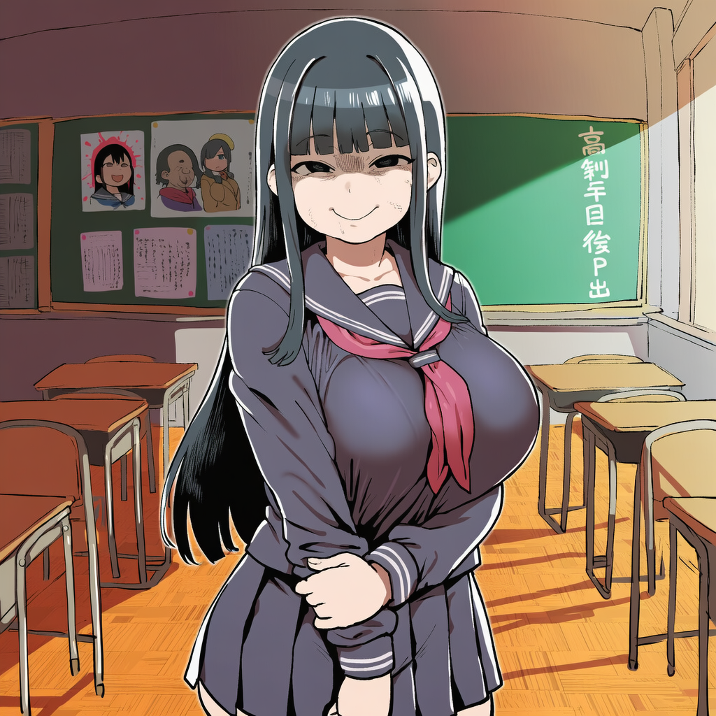 笑顔を取り繕う