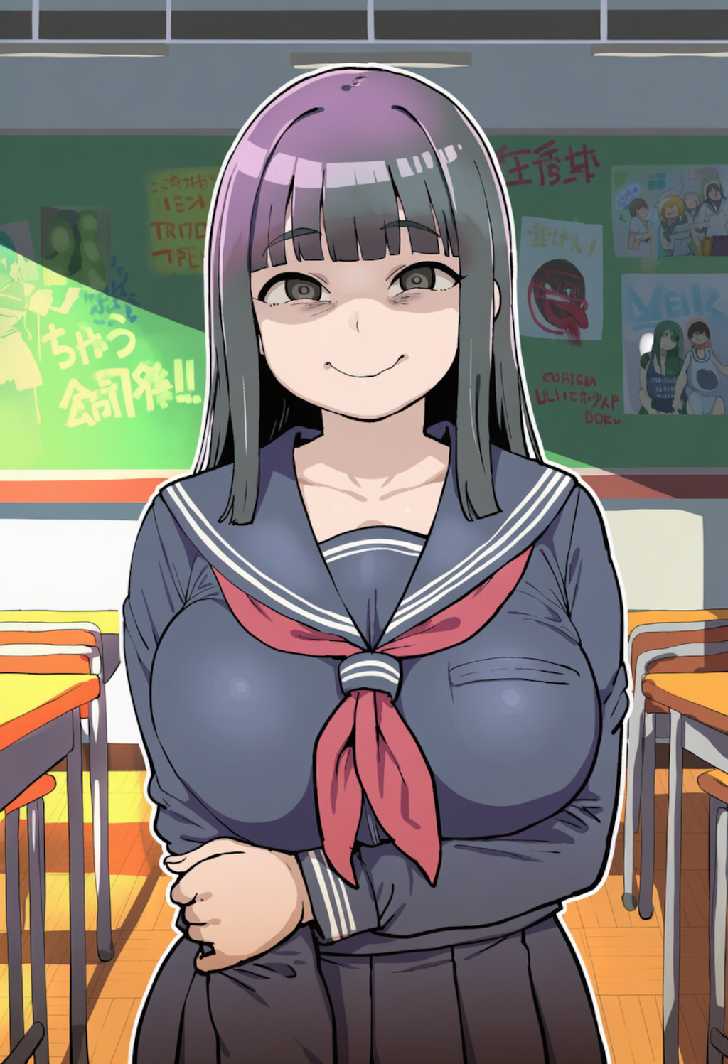 笑顔を取り繕う