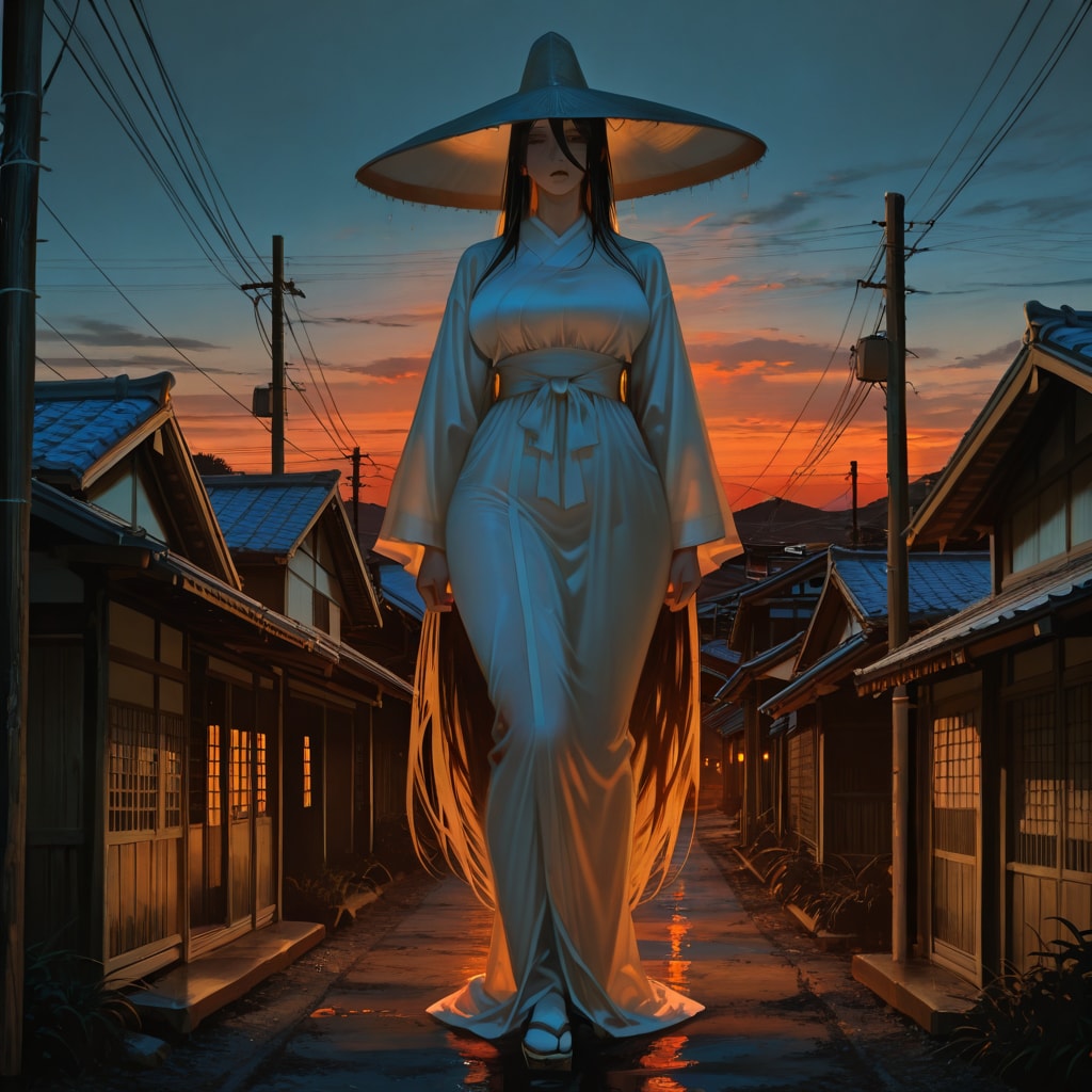 八尺様（はっしゃくさま）—「見上げる存在」