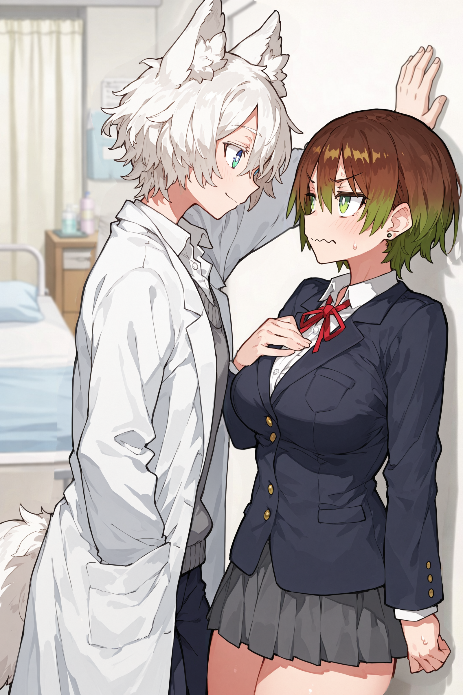 ボーイッシュ対決 -Boyish showdown- | の人気AIイラスト・グラビア