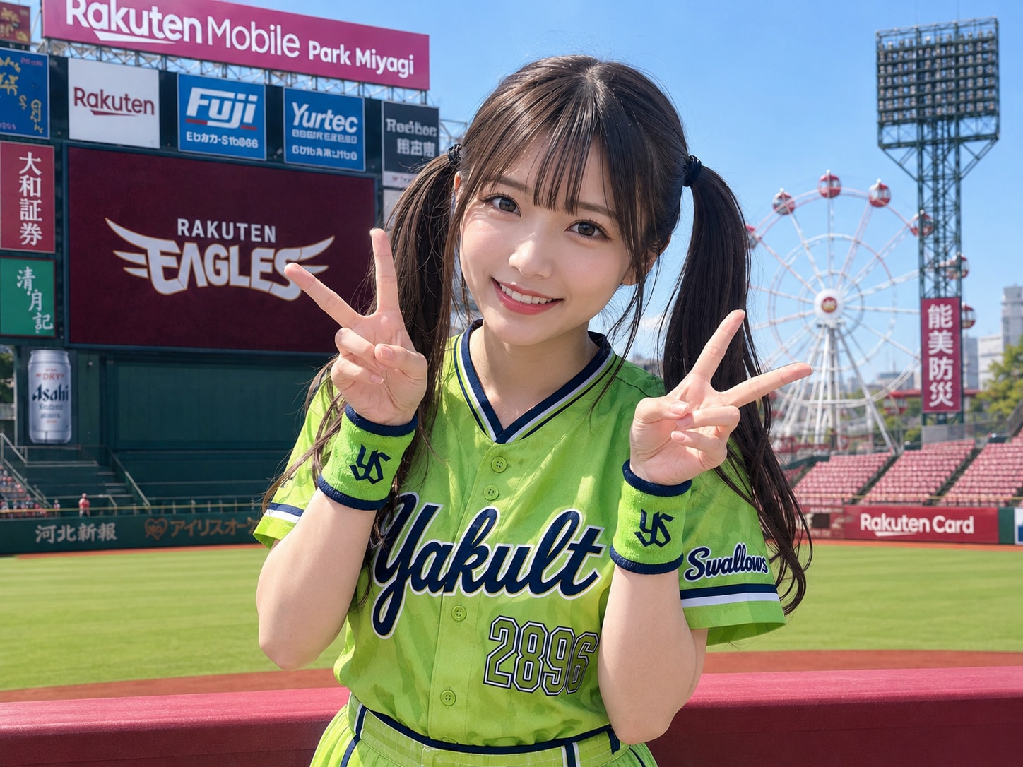 行くぞ、楽天スタジアム！（リアル）