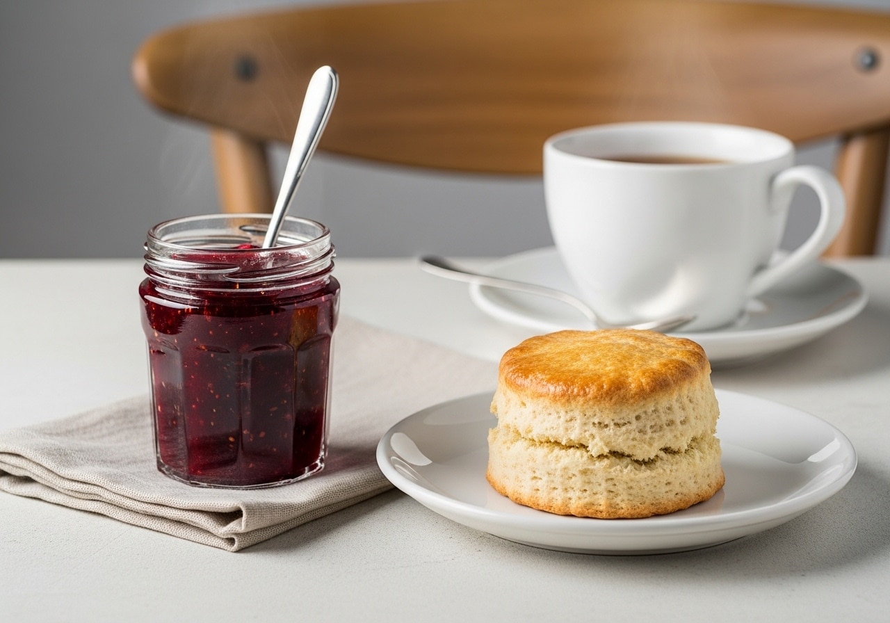 デザートのジャムとスコーン | の人気AIイラスト・グラビア