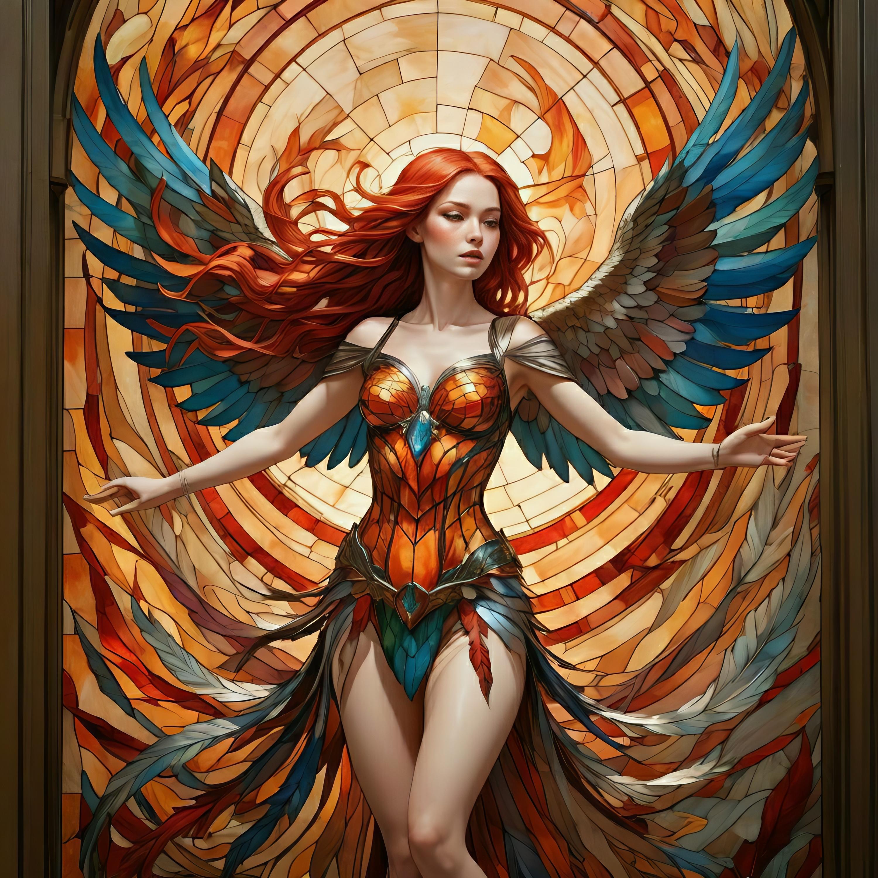 紅蓮の守護神 | の人気AIイラスト・グラビア