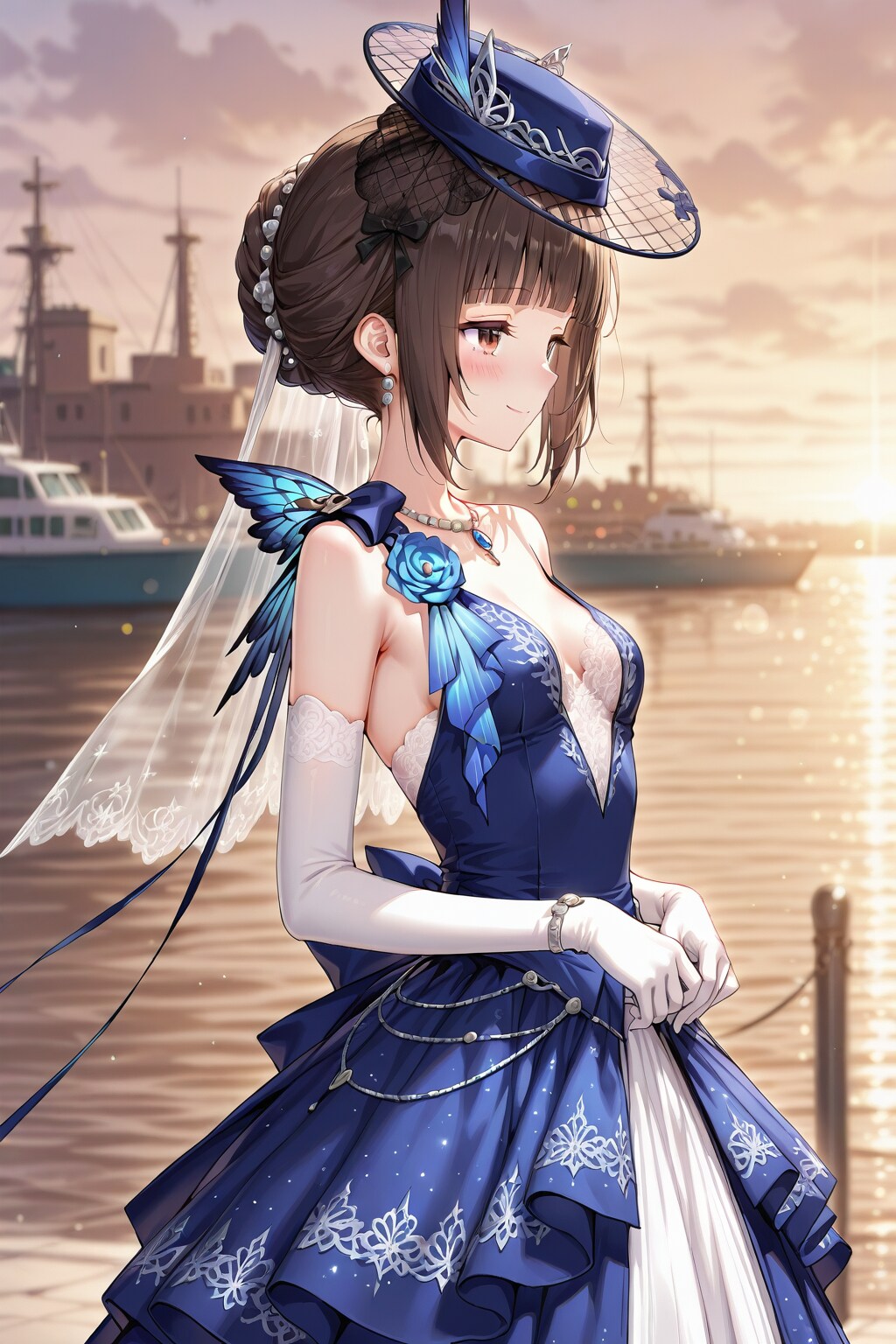 港のお嬢様