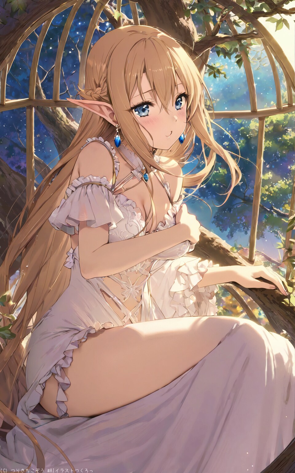囚われしエルフの姫君