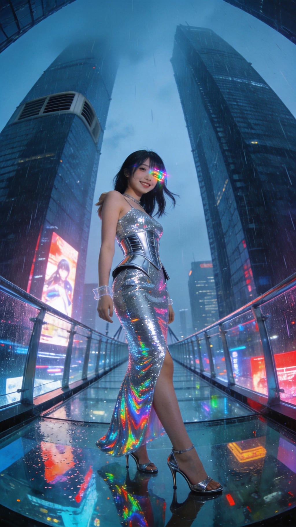 Neon Scales and Midnight Smiles