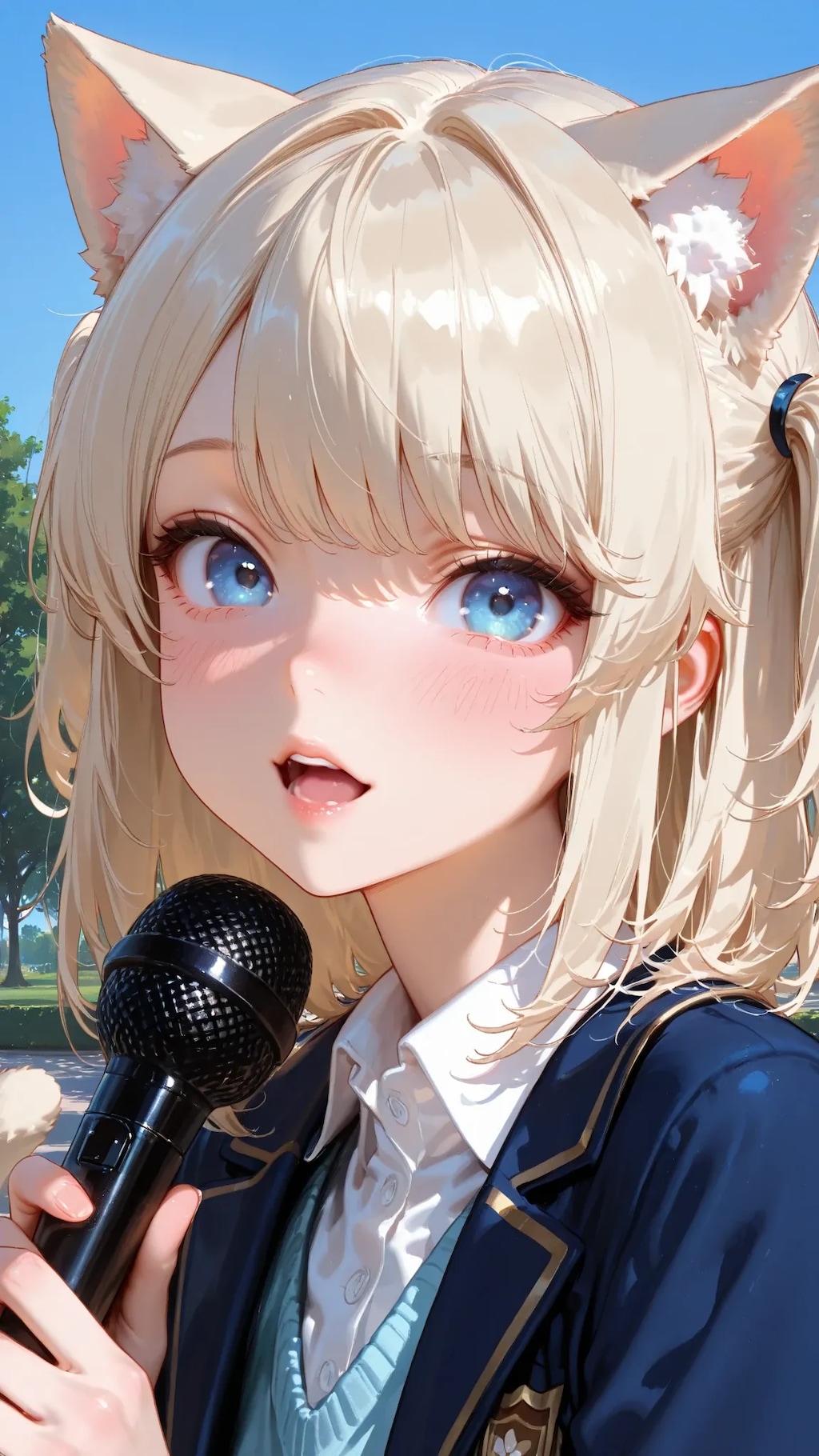 【インタビューに答えた】結局猫耳