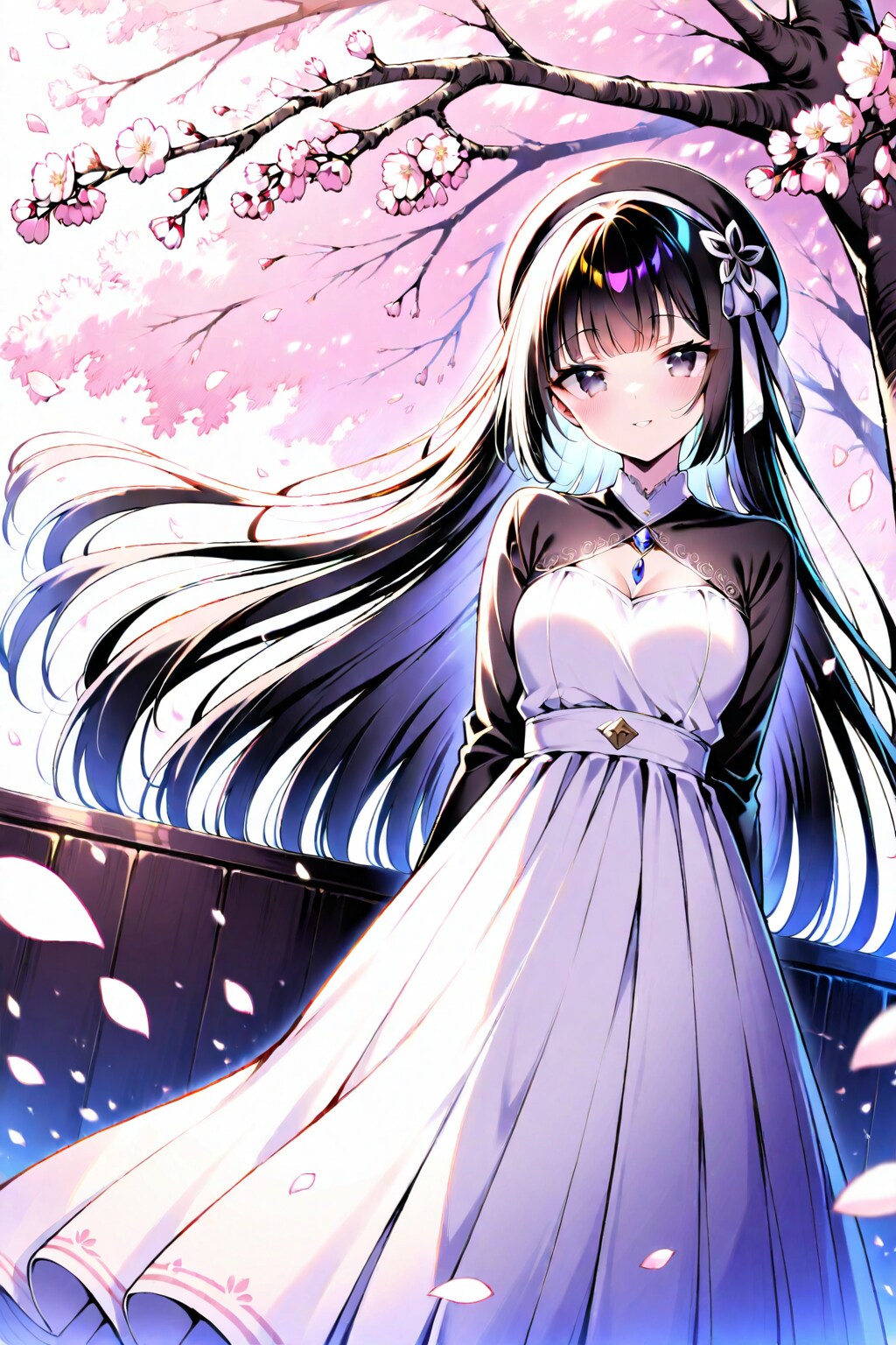 桜と女の子 2025　その３