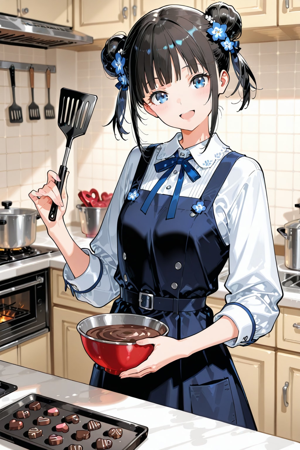 おだんごちゃん🍡✨のチョコづくり🍫✨