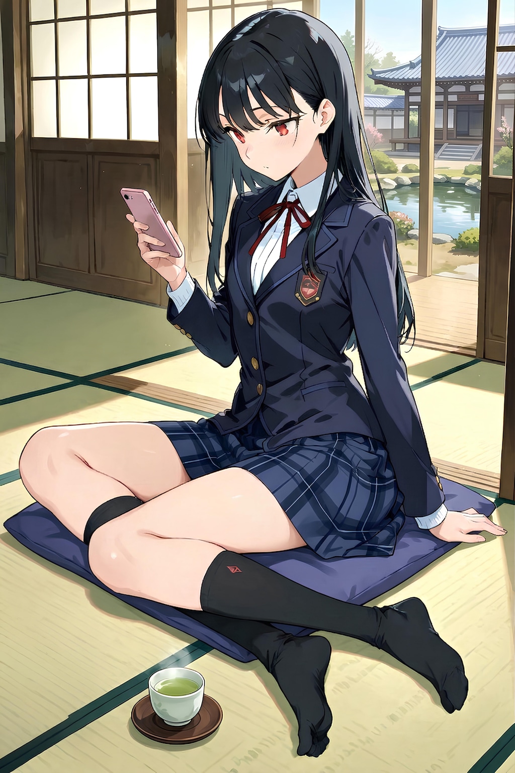 卒業後に法事で制服着るとはね