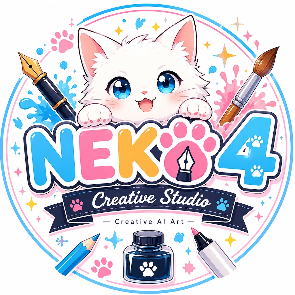 ねこ4ロゴ