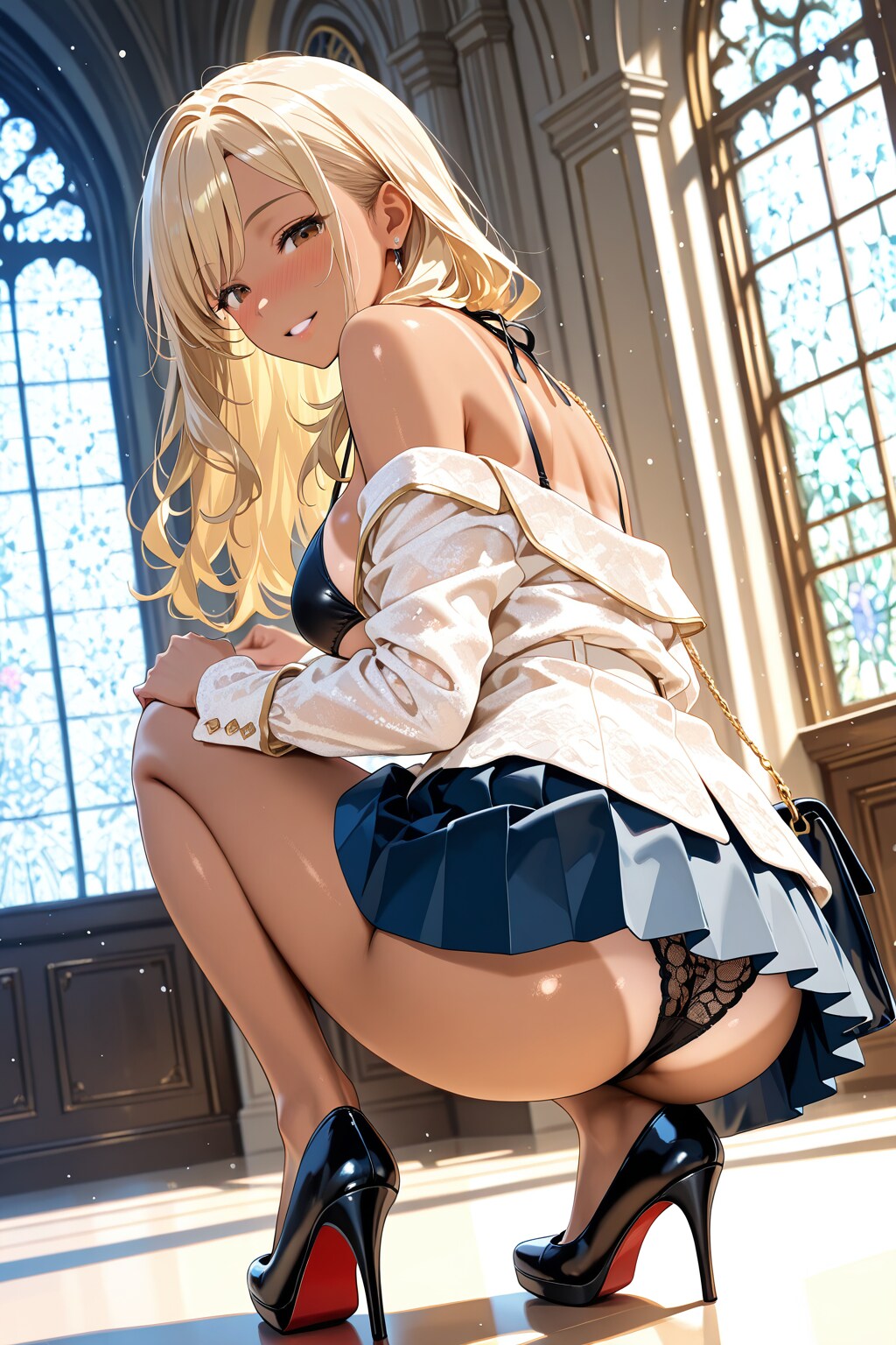 お尻が綺麗すぎるお姉さん♡