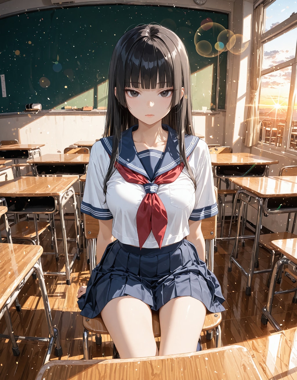 学校での冬花さん