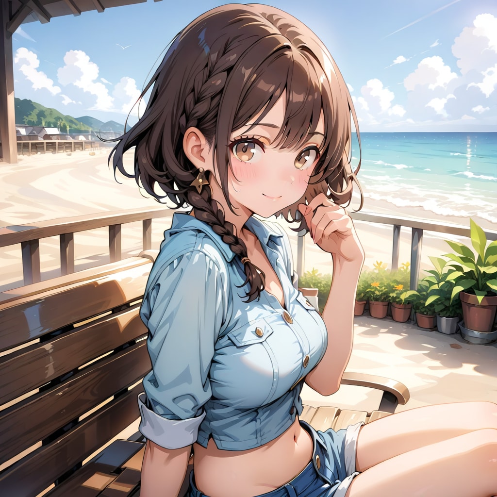 ちょっと大胆なサラさん