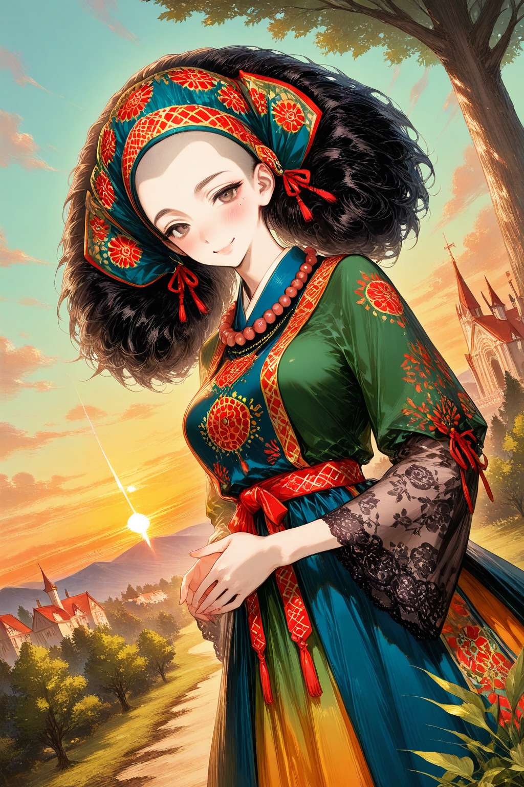 カバとヘッドタイ/シエラレオネの民族衣装