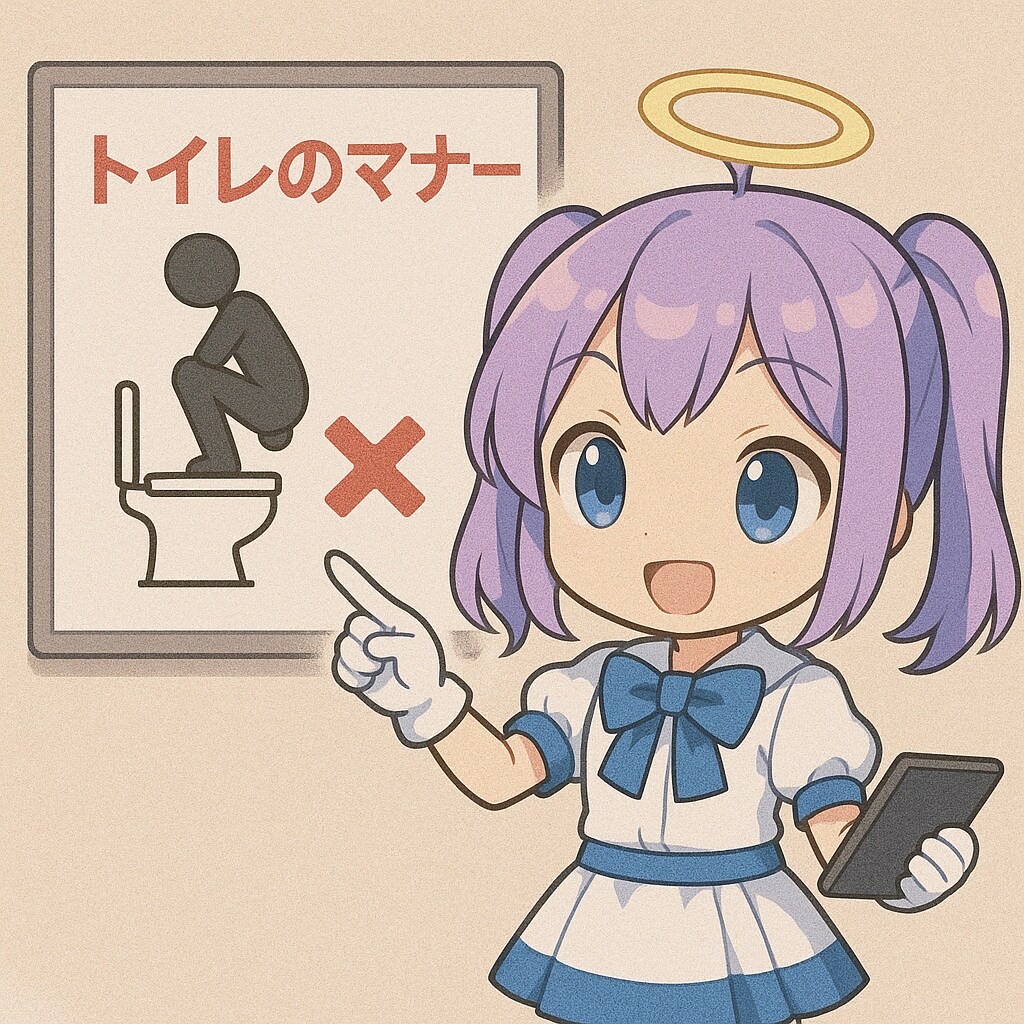 トイレの使い方