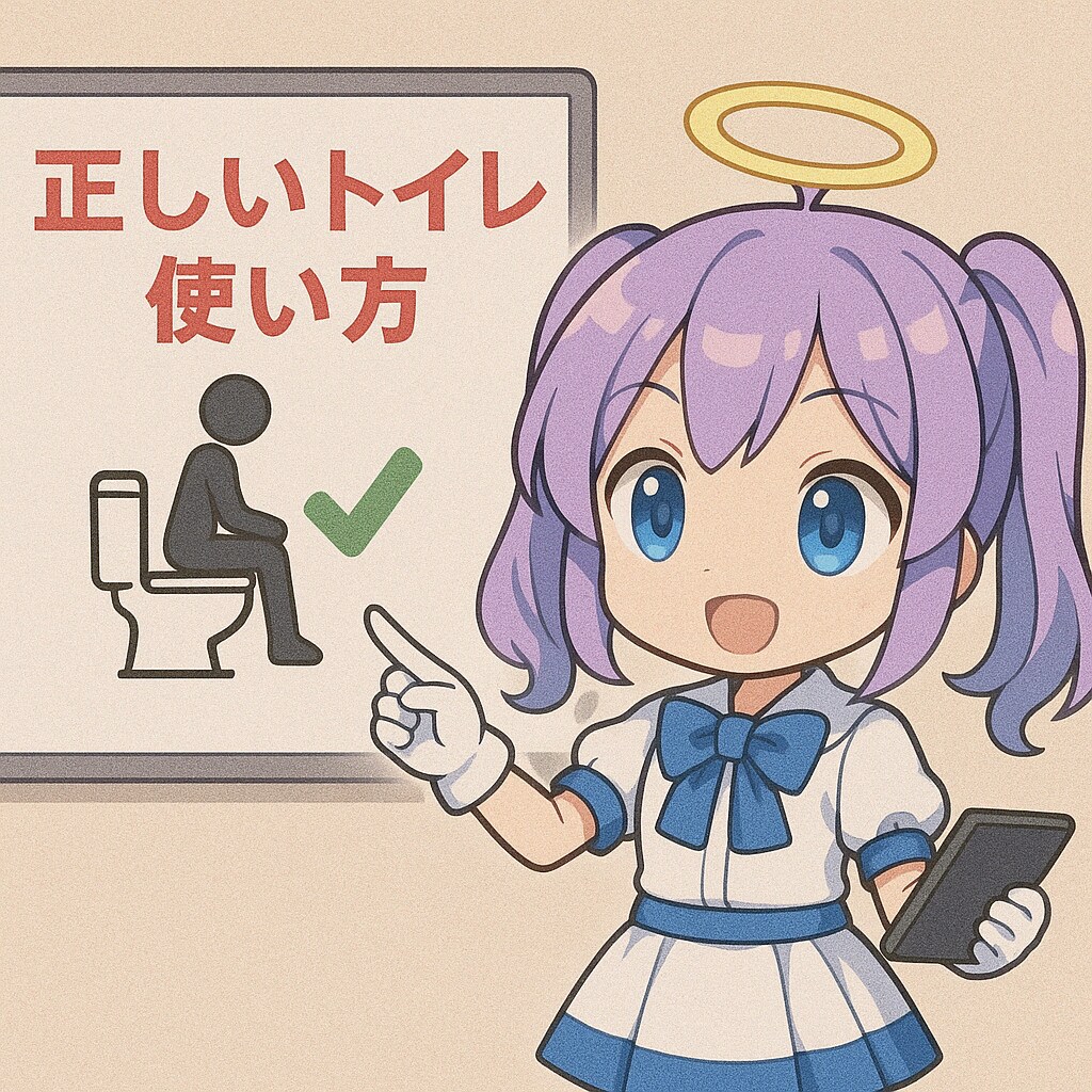 トイレの使い方