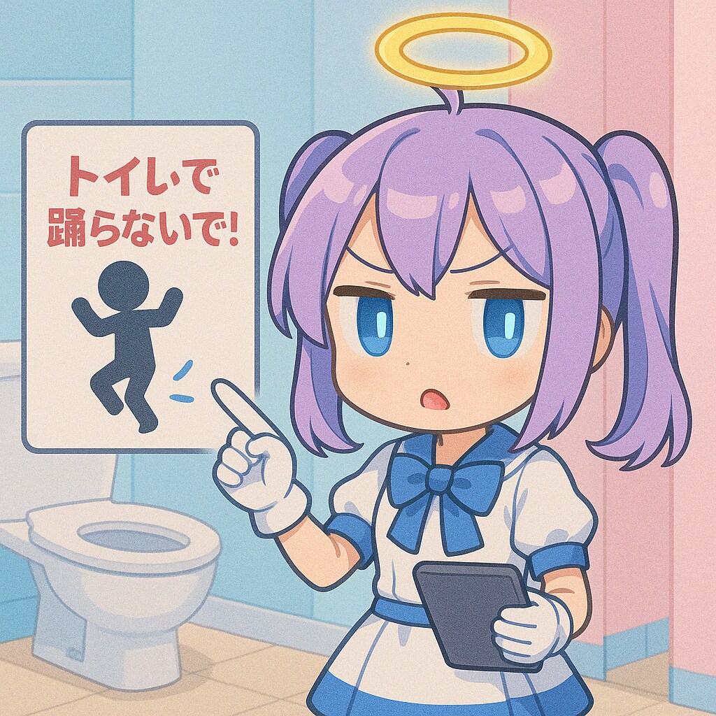 トイレの使い方