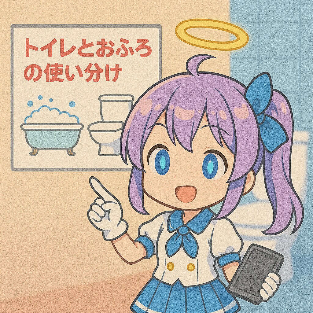 トイレの使い方