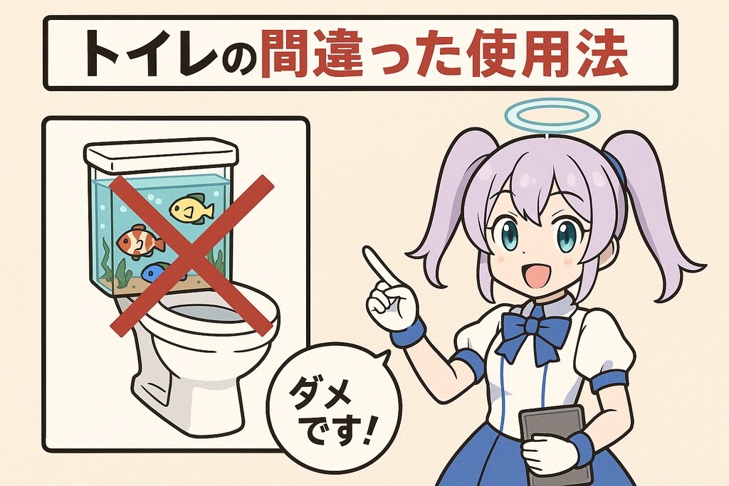 トイレの使い方