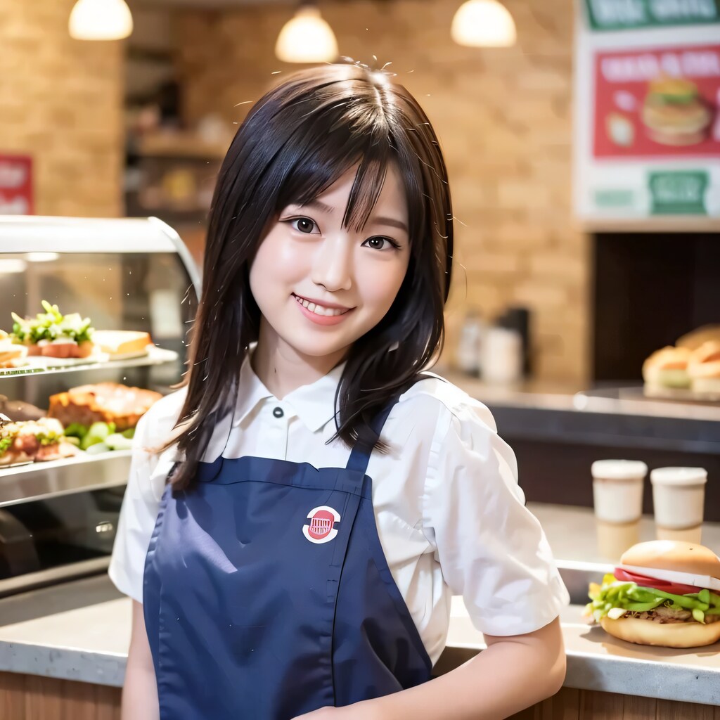 黒髪ロングでクルーの美女４４