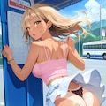 バス停に風が！ 9枚目