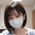 マスクをつけた女医 6枚目