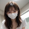 マスクをつけた女医 2枚目