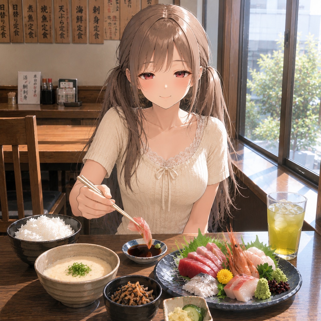 梢とランチ（４９）海の幸