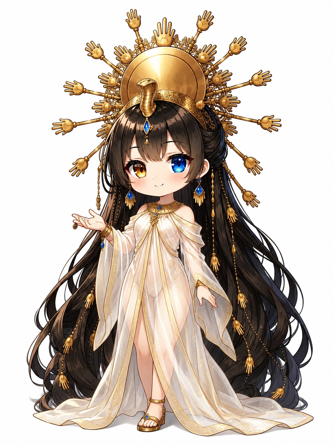 ローブを着たアクエンアテン
