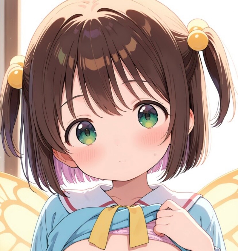 たくし上げ☆