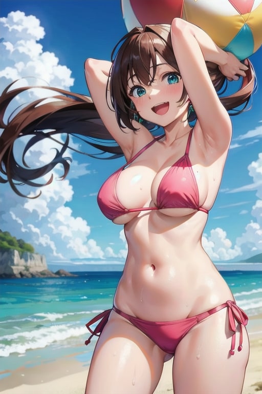 ほ～らっ❗いくよーっ‼️🌴🏖