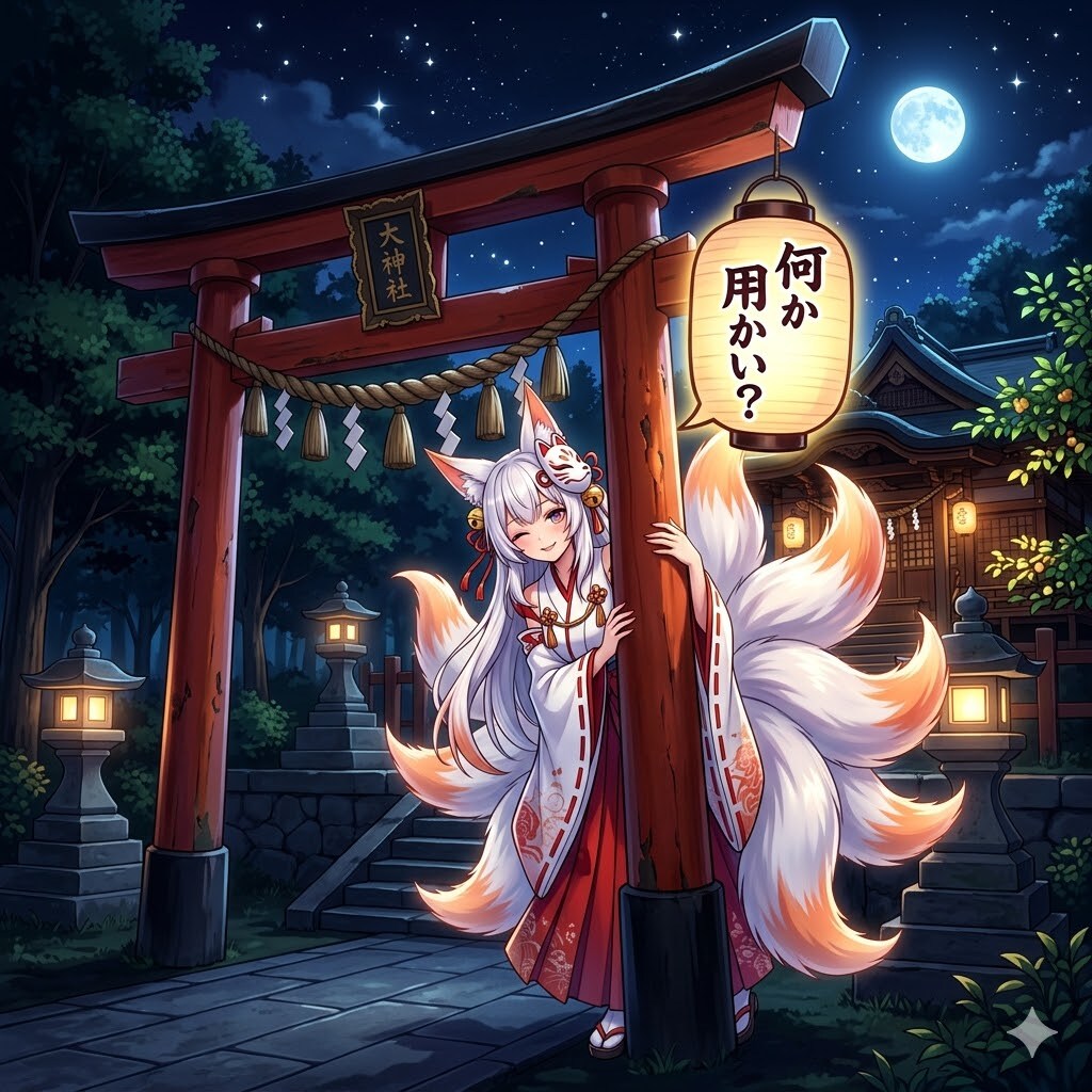 何か用かい（妖怪）？