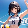 Volleyball girl 3枚目