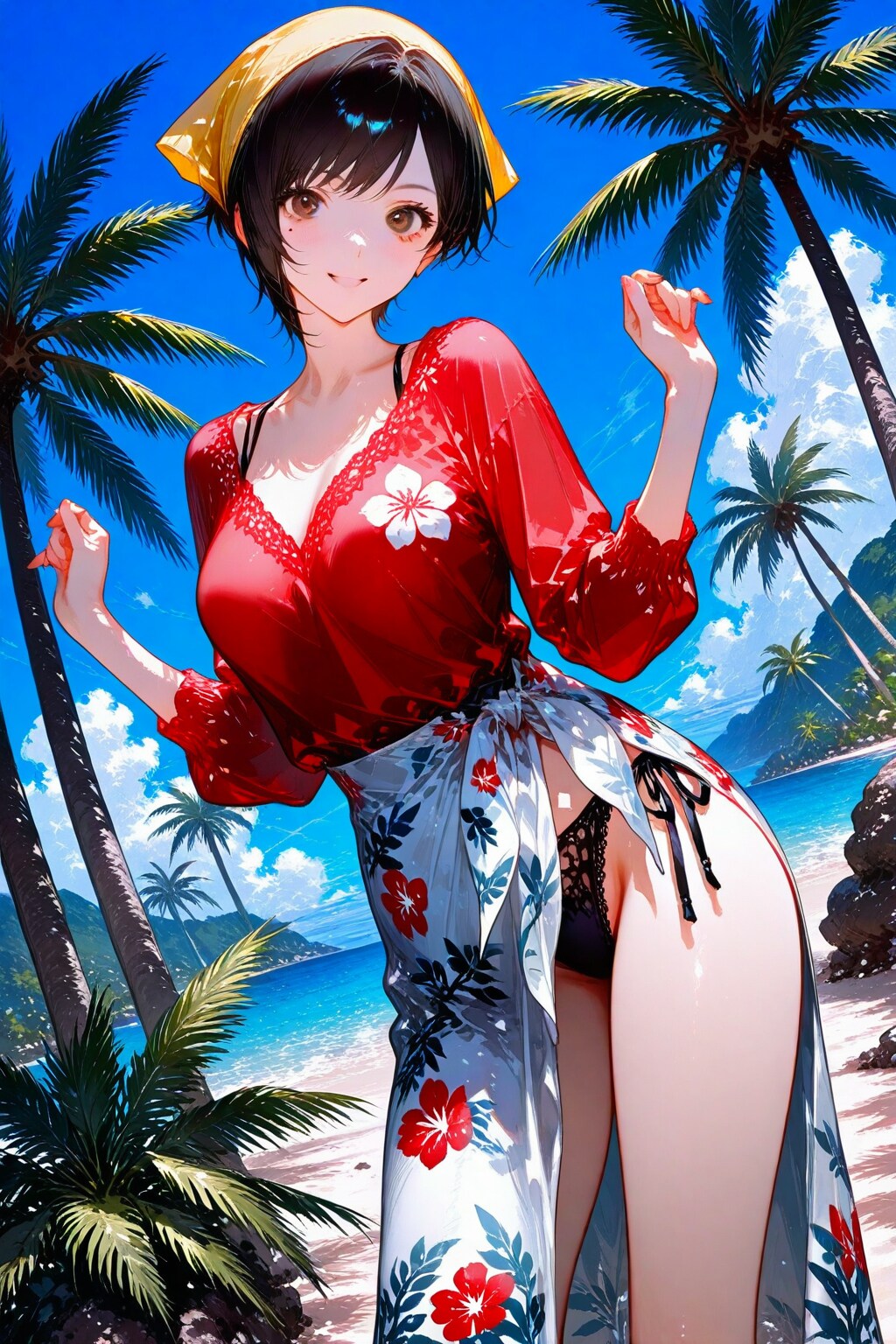 カザックとペンワー/セーシェルの民族衣装