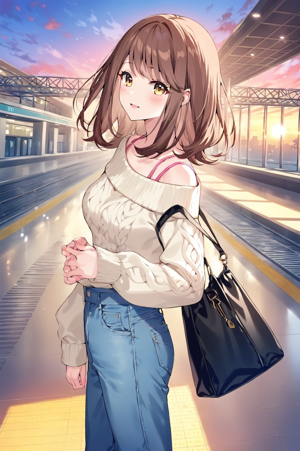 おめかしした心実(ちちぷい版)