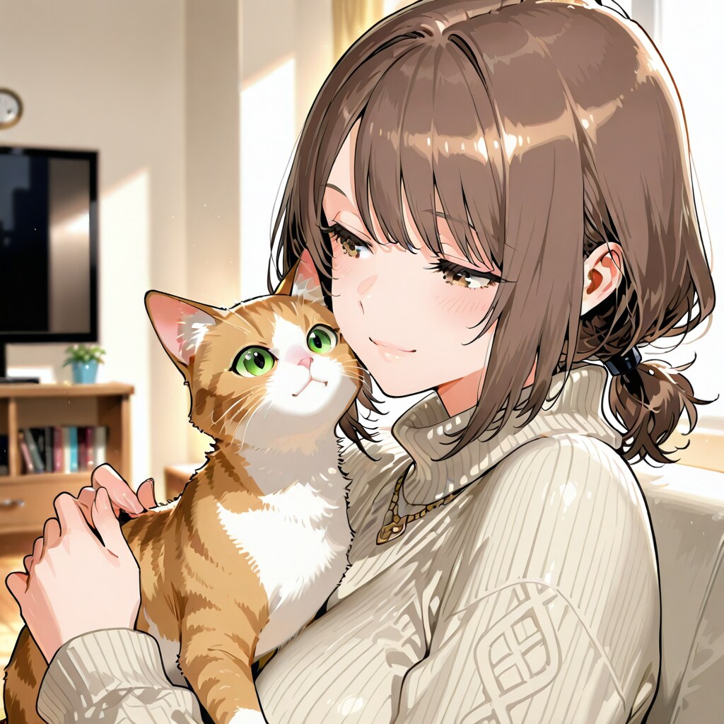 猫がいる暮らし | の人気AIイラスト・グラビア