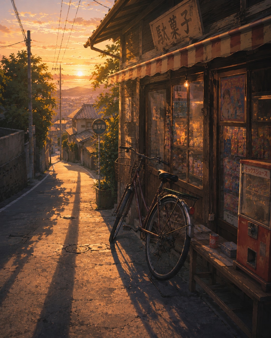 夕暮れ、3部作