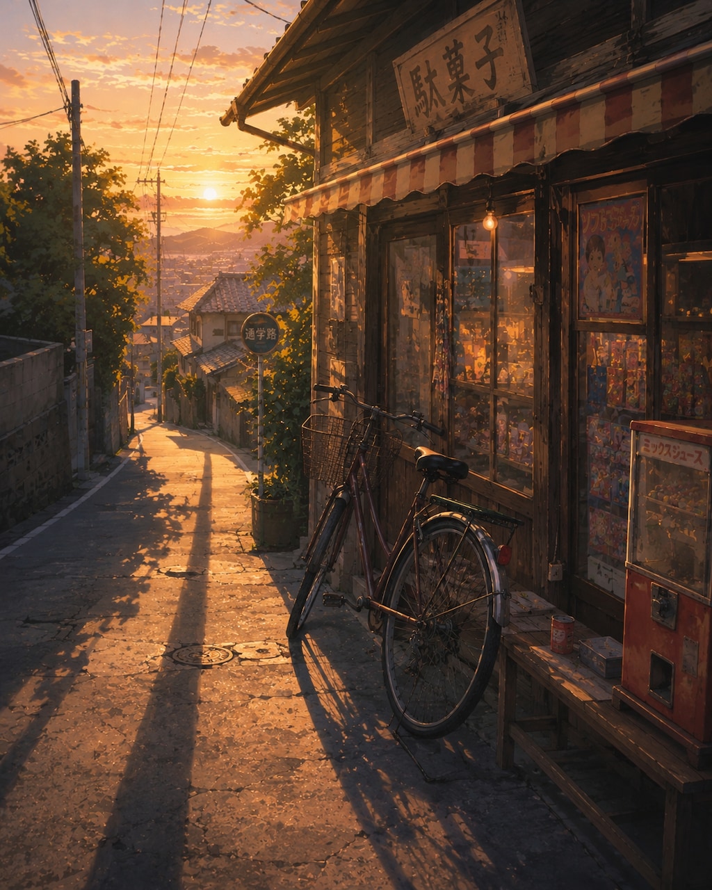 夕暮れ、3部作