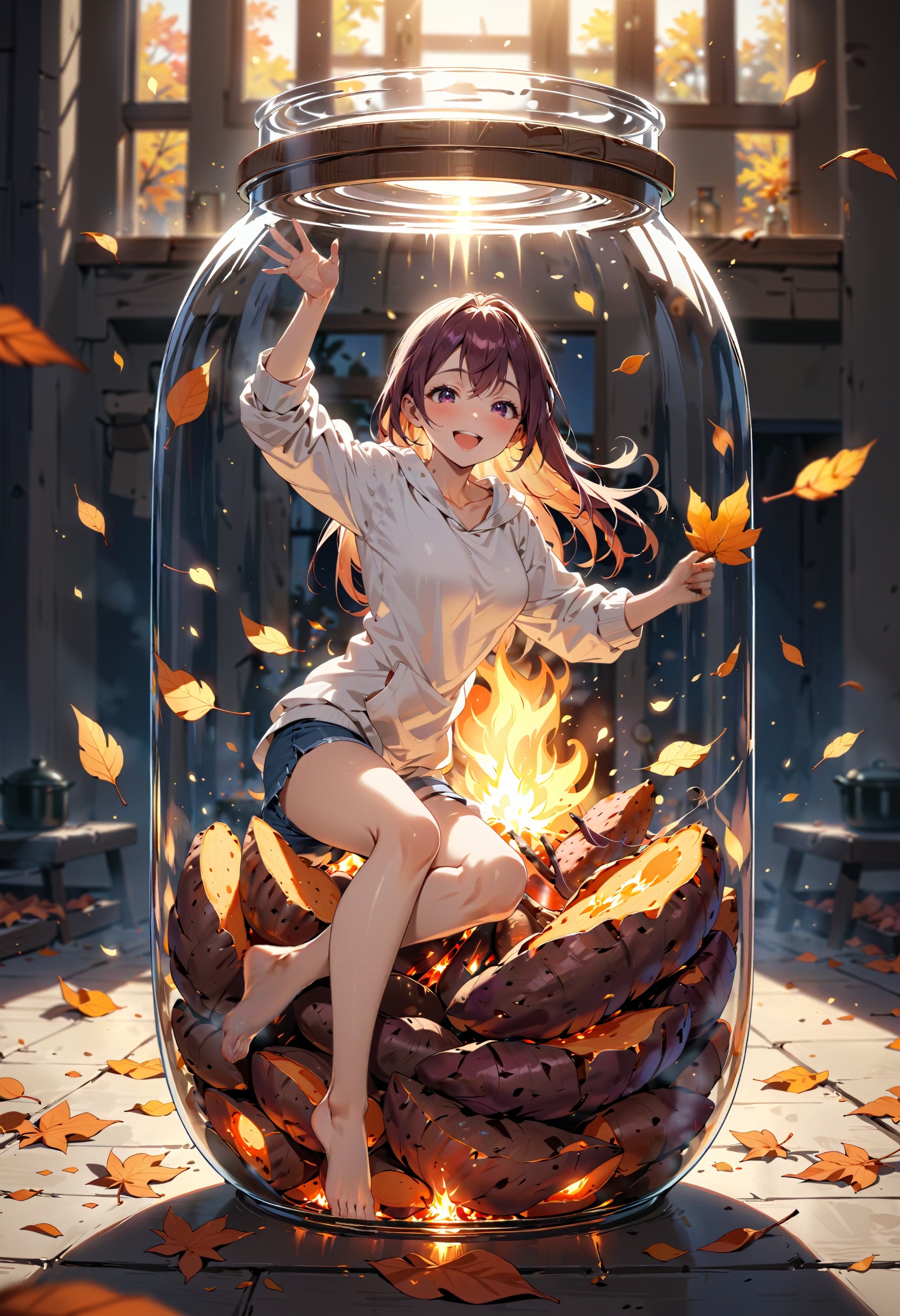 今日は何の日？　いい焼き芋の日 | の人気AIイラスト・グラビア