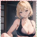 金髪女子H　Blonde girl H 2枚目