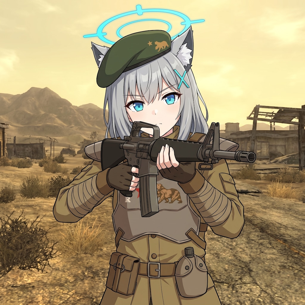 NCR装備のシロコ