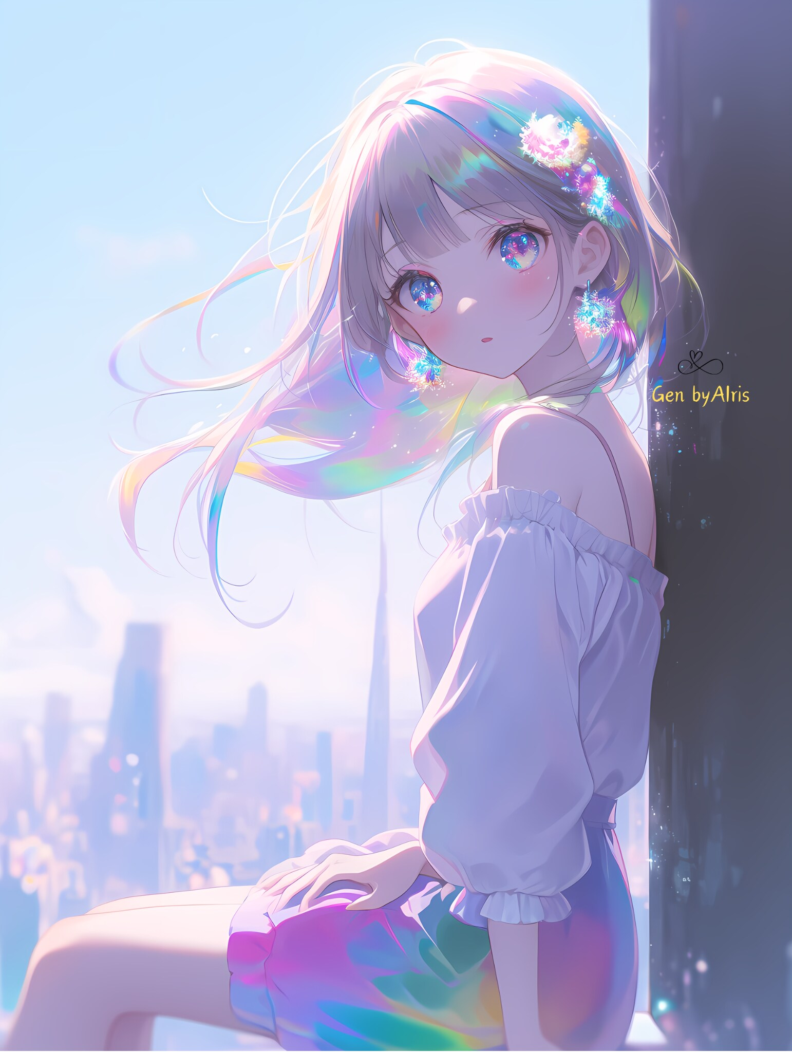 Goodmornig🫧🩵 | の人気AIイラスト・グラビア