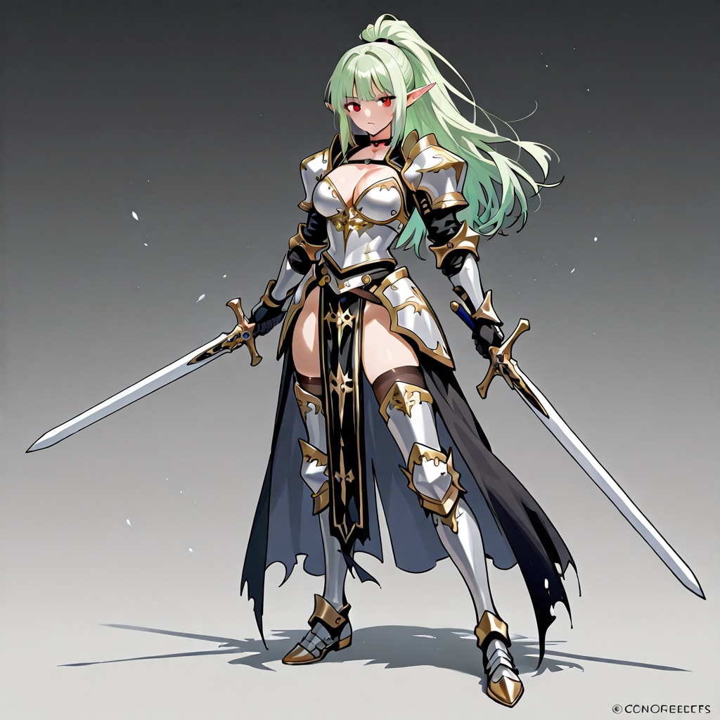 双剣Ver.その2 | の人気AIイラスト・グラビア