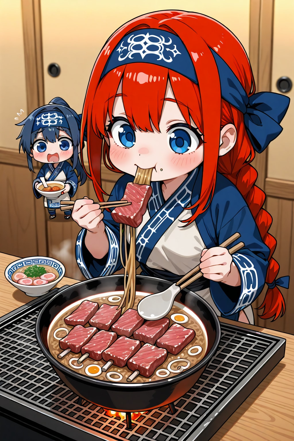 肉マシマシラーメン