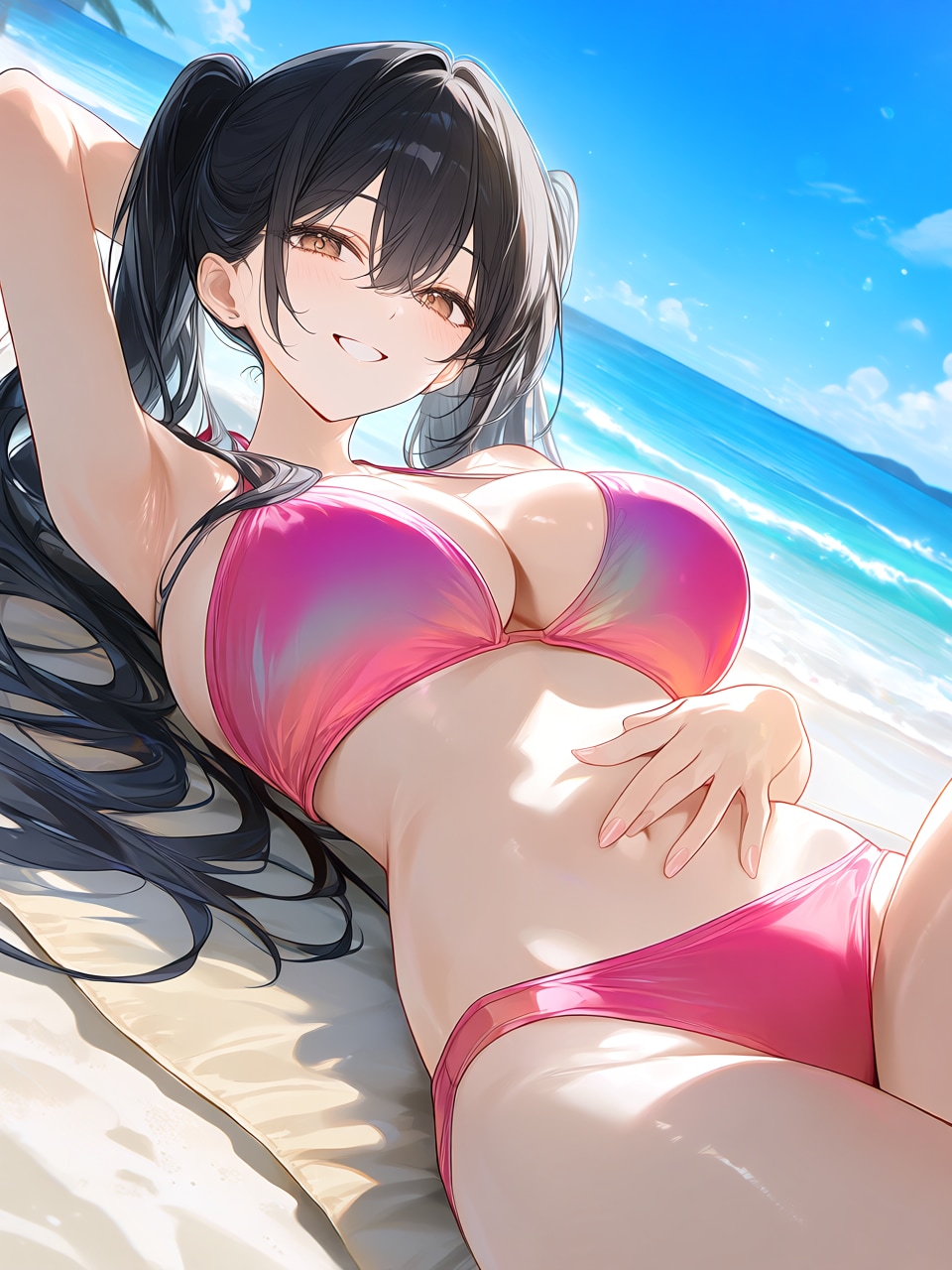 ビキニのお姉さん