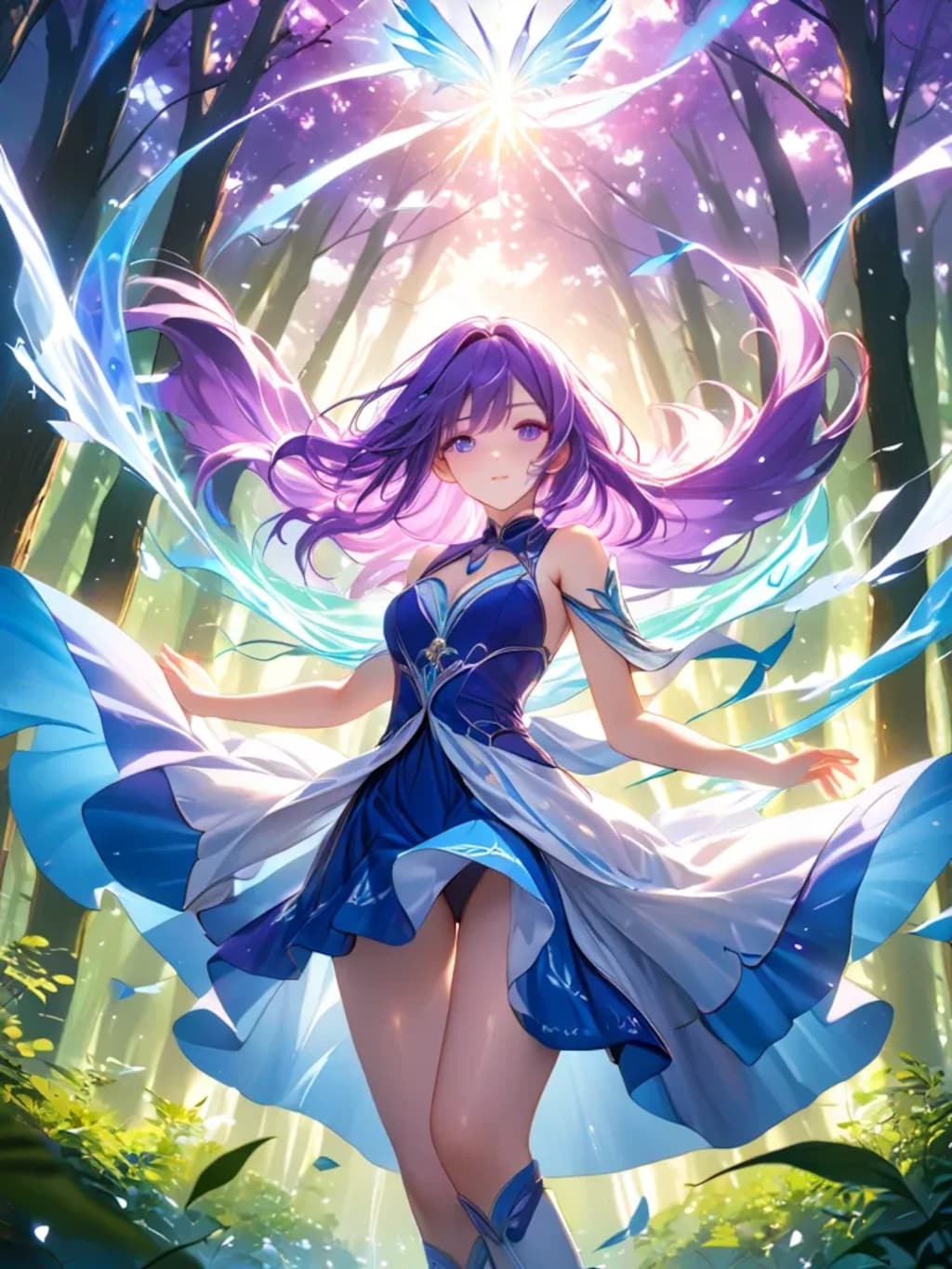 花粉を吹き飛ばしにきました