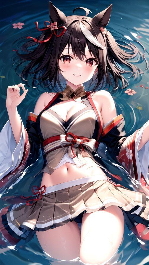 キタちゃん勝負服風水着