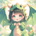 きぐるみドラゴン 4枚目